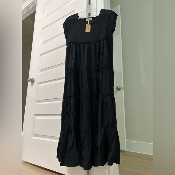 New Natural Life Berkley Black Maxi Dress - Picture 3 of 8